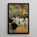 Le Café de Paris - Jean Béraud — indrammet kunstværk på væggen