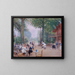 Le Chalet du Cycle au bois de Boulogne - Jean Béraud — indrammet kunstværk på væggen