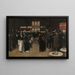 "Le boulevard Montmartre la nuit devant le théâtre des Variétés" - Jean Béraud — indrammet kunstværk på væggen