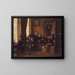 Le salon de la comtesse Potocka - Jean Béraud — indrammet kunstværk på væggen