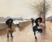 Le Vent - Jean Béraud — visning af kunstværket