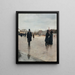 Montmartre kirkegård - Jean Béraud — indrammet kunstværk på væggen