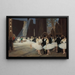 Paris Operas bagscener - Jean Béraud — indrammet kunstværk på væggen