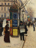 Les grands boulevards - Jean Béraud — visning af kunstværket