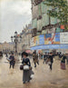 Paris rue du Havre - Jean Béraud — visning af kunstværket