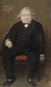 Portrait af Ernest Renan 1823-1892 filosof - Jean Béraud — visning af kunstværket