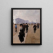 Scène de la place de la Concorde - Jean Béraud — indrammet kunstværk på væggen