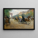 Scène på Champs-Élysées - Jean Béraud — indrammet kunstværk på væggen