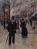 Sur le boulevard - Jean Béraud — visning af kunstværket