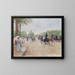 På Champs-Élysées - Jean Béraud — indrammet kunstværk på væggen