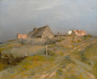 Natsværmning - Jean-Charles Cazin — visning af kunstværket