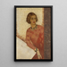 Juliette de Saint-Cyr - Jean Dunand — indrammet kunstværk på væggen