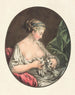 La Vénus aux colombes - Jean François Janinet — visning af kunstværket