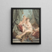La toilette de Vénus - Jean François Janinet — indrammet kunstværk på væggen