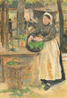 La Cuisinière au marché - Jean François Raffaëlli — visning af kunstværket