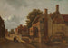 Le Kalvermarkt i Den Haag - Jean François Valois — visning af kunstværket