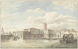 Jean Grandjean - De haven van Civitavecchia.webp