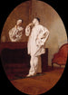 Le Mime Charles Deburau 1829-1873 i Pierrot-kostume - Jean Pezous — visning af kunstværket
