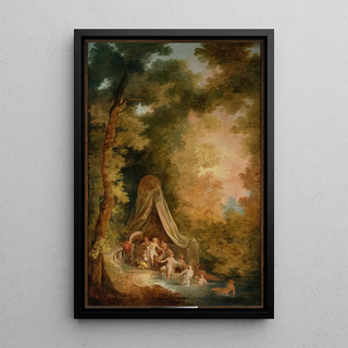 Jean Pierre Norblin - Bathing in a park.webp