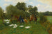 La promenade - Jean Richard Goubie — visning af kunstværket