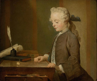 Jean Simon Chardin - Portrait of Auguste Gabriel Godefroy.webp