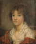 Portræt af en ung pige - Jeanne-Philiberte Ledoux — visning af kunstværket