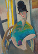 Kvinde med cloche-hat - Jeanne Hébuterne — visning af kunstværket