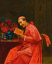 En sjov læsning - Jehan Georges Vibert — visning af kunstværket
