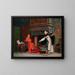 Le choix d'un prédicateur - Jehan Georges Vibert — indrammet kunstværk på væggen