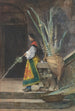 Palmesøndag i Spanien - Jehan Georges Vibert — visning af kunstværket