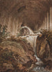 Cascade under en stenbue - Jens Petersen Lund — visning af kunstværket