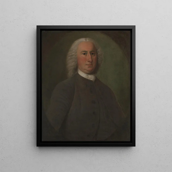 Gabriel Manigault - Jeremiah Theus — indrammet kunstværk på væggen