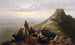 La fête tardive sur Mansfield Mountain - Jerome Thompson — visning af kunstværket