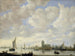 Vue de la Merwede près de Dordrecht - Jeronymus van Diest II — visning af kunstværket