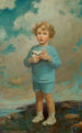 Portræt af en dreng - Jessie Willcox Smith — visning af kunstværket