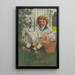 Le petit jardinier - Jessie Willcox Smith — indrammet kunstværk på væggen