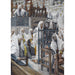 Reproduktion af maleriet Jesus åbner bogen i synagogen - James Tissot