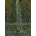 Reproduktion af maleriet af Jet d'eau - Henri Le Sidaner