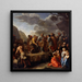 Jethro rådgiver Moses - Jan van Bronchorst — indrammet kunstværk på væggen
