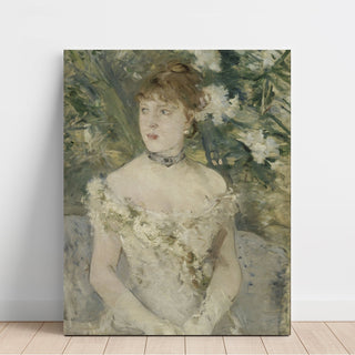 Jeune Femme en toilette de bal - Berthe Morisot