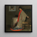 en ung kvinde i kimono - Alfred Henry Maurer — indrammet kunstværk på væggen