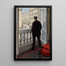 Reproduktion af maleriet Ung mand ved sit vindue - Gustave Caillebotte
