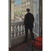 Reproduktion af maleriet Ung mand ved sit vindue - Gustave Caillebotte