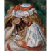 Reproduktion af maleriet "Jeunes Filles lisant" - Pierre-Auguste Renoir
