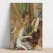 Reproduktion af maleriet af unge piger ved klaveret - Pierre-Auguste Renoir