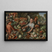 Marked for grøntsager - Joachim Beuckelaer — indrammet kunstværk på væggen