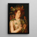 Bacchus - Joachim Wtewael — indrammet kunstværk på væggen