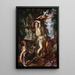 Le martyre de Saint Sébastien - Joachim Wtewael — indrammet kunstværk på væggen