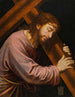 Jesus Kristus med kors - Joan Macip — visning af kunstværket