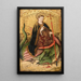 Sainte Marguerite - Joan Reixach — indrammet kunstværk på væggen